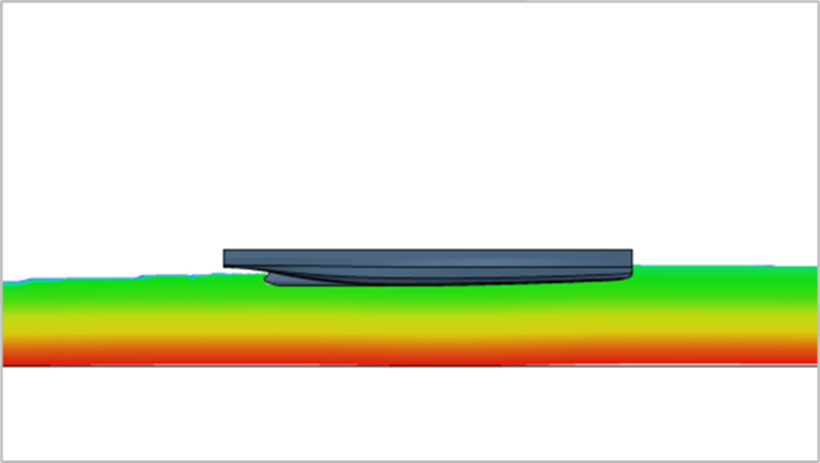 Résistance à l’avancement en eau peu profonde _ CFD