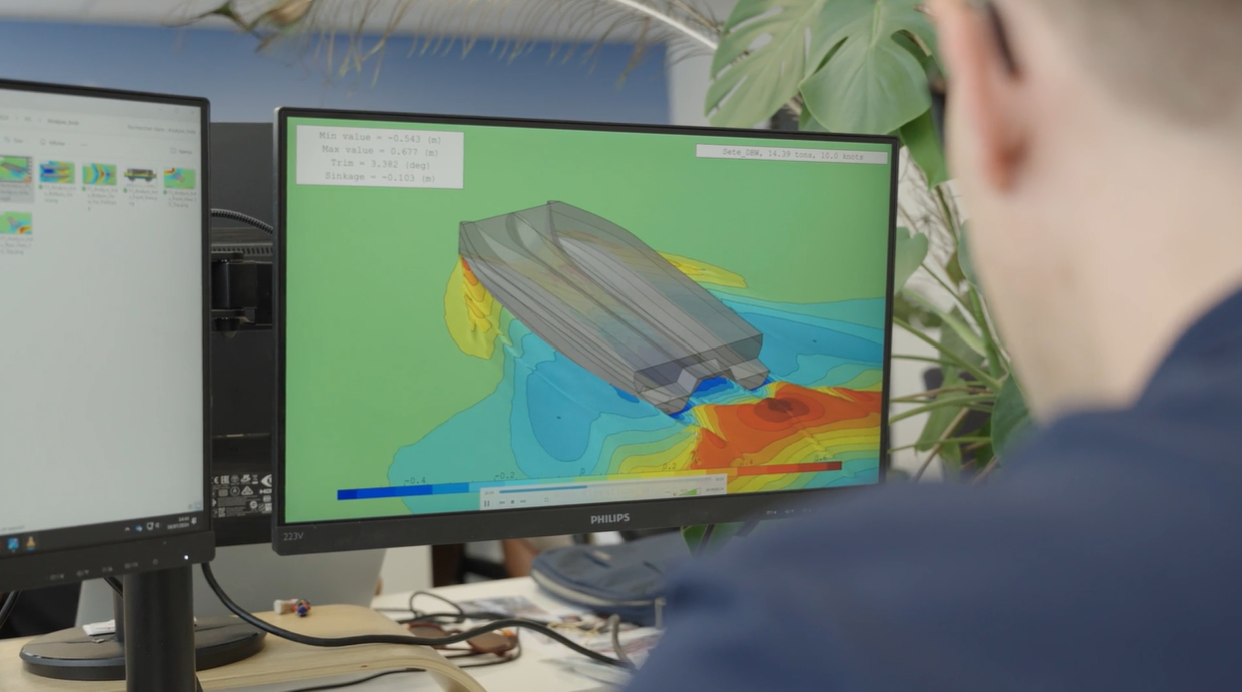 CFD simulations navires électriques