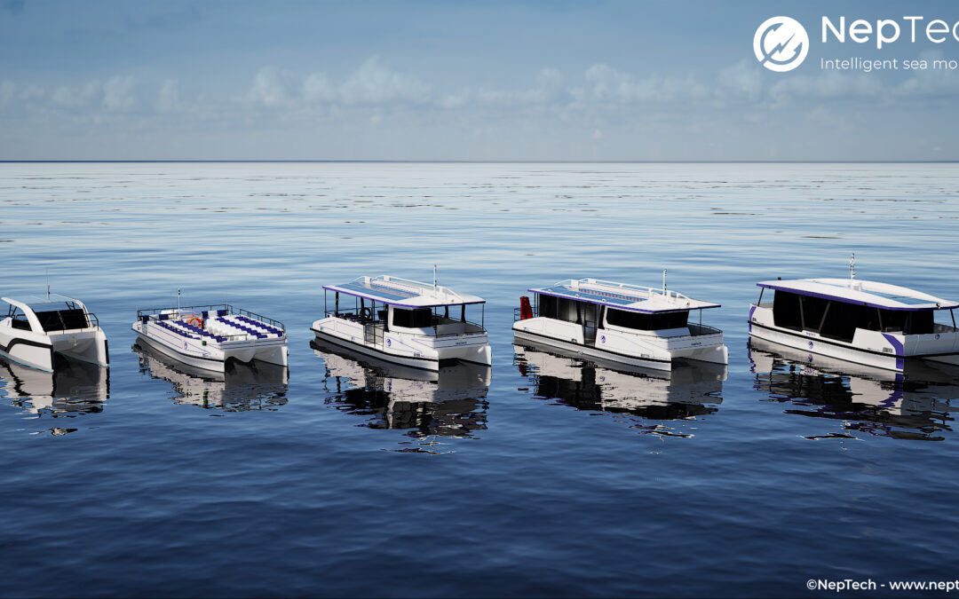 Nep12: NepTech’s flagship range of electric vessels