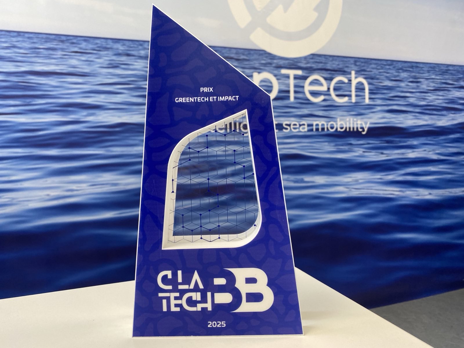 Award C la tech BB navire pompier NepTech