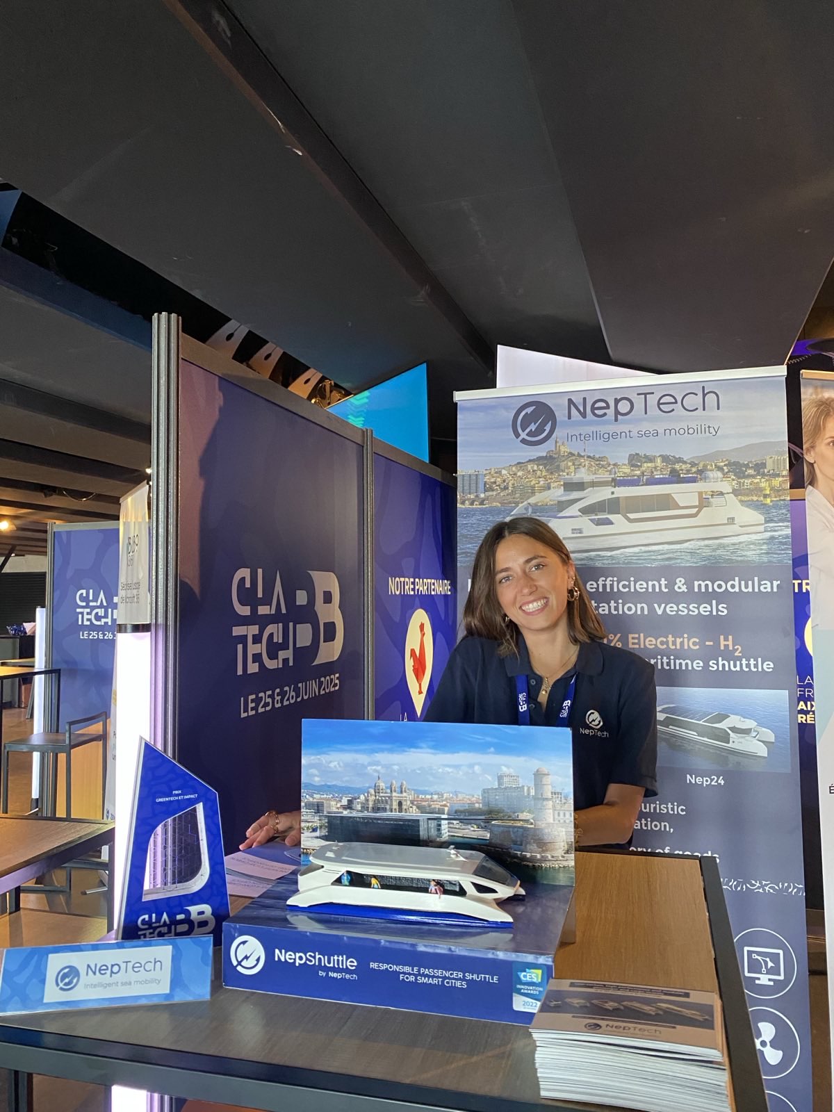 Award C la tech BB navire pompier NepTech