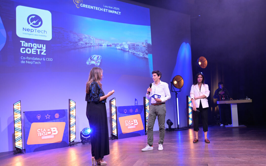 NepTech honoured at the C la Tech BB Awards for its sustainable vessels!